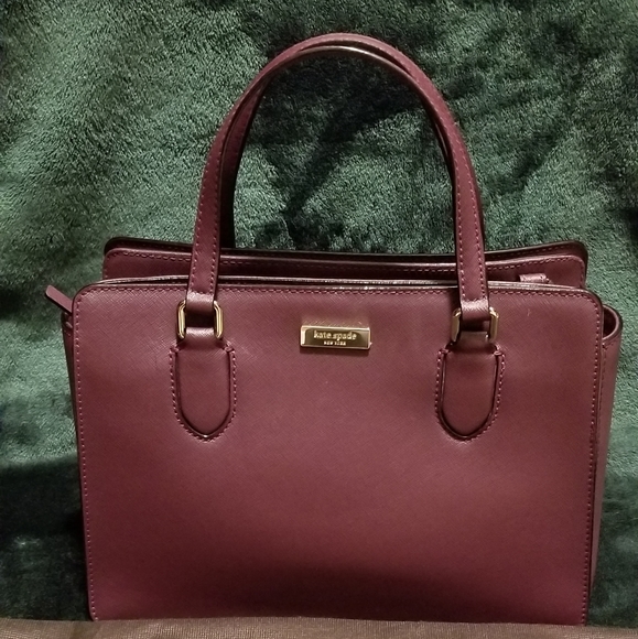 ⚡SOLD⚡Kate Spade Reese Laurel Way Deep Plum - Picture 1 of 8